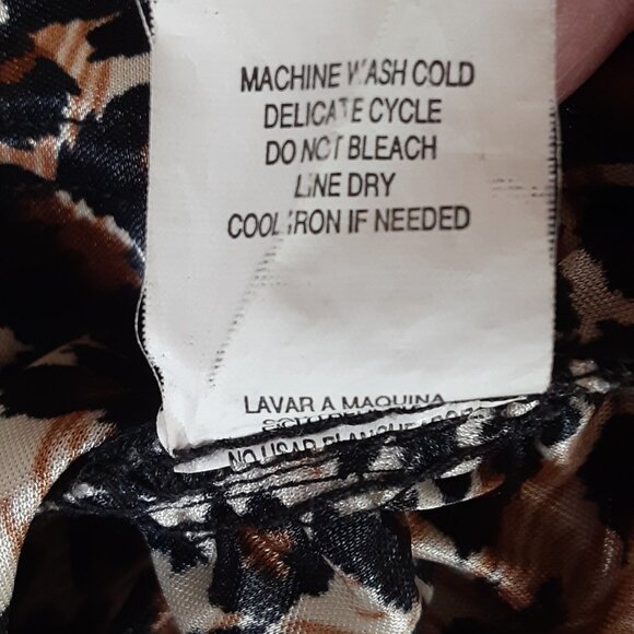 City Triangles Dress Size Medium Leopard Print Mini Dress, Padded Bra - Picture 5 of 7